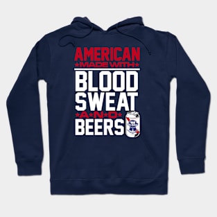 American made with blood, sweat & beers - 2.0 Hoodie